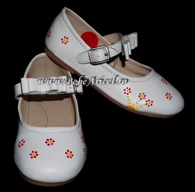 Pantofi copii fetite ZARA - RED FLOWERS