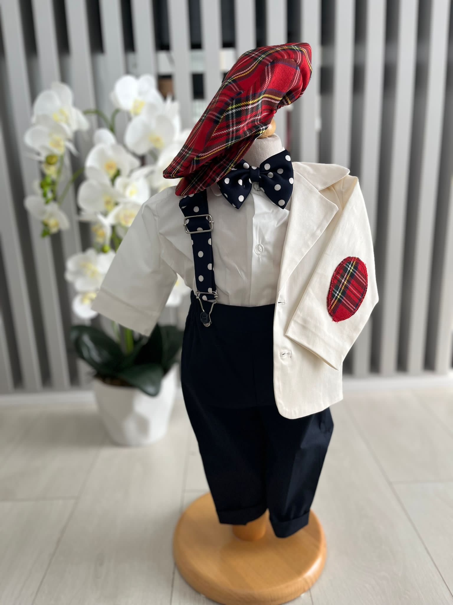 Costum elegant pentru botez baieti ALEXANDER 