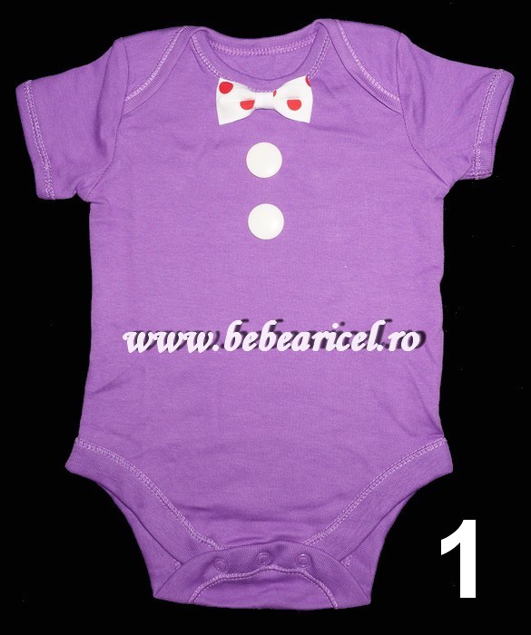 Body cu maneca scurta pentru botez fete SWEET LITTLE GIRL