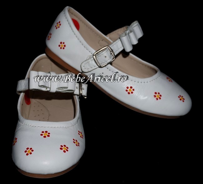 Pantofi copii fetite ZARA - RED FLOWERS