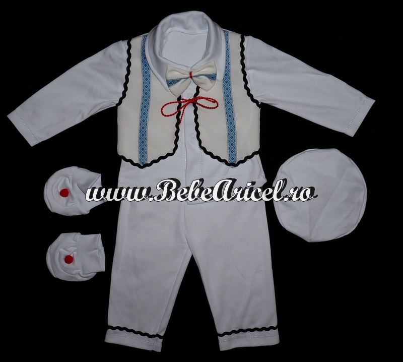 Costum popular pentru bebelusi baieti IONUT