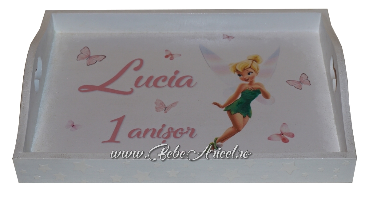 Tavita pentru petrecerea de 1 an (de mot) TINKERBELL