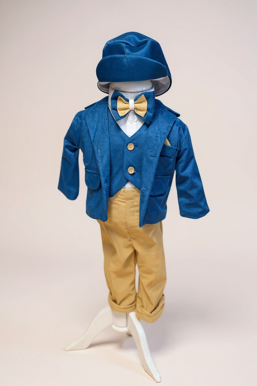 Costum elegant pentru botez baieti DENIS