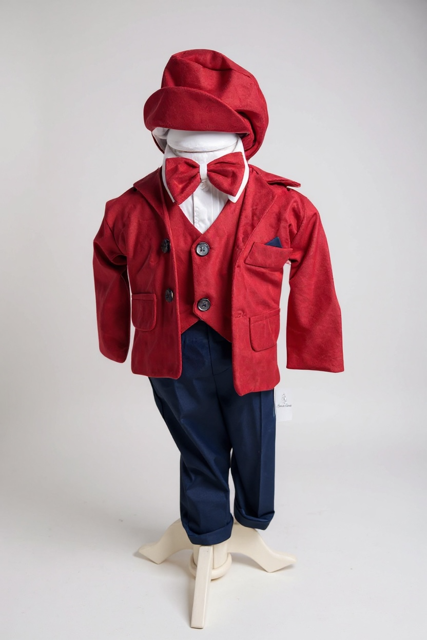 Costum elegant pentru botez baieti DENIS