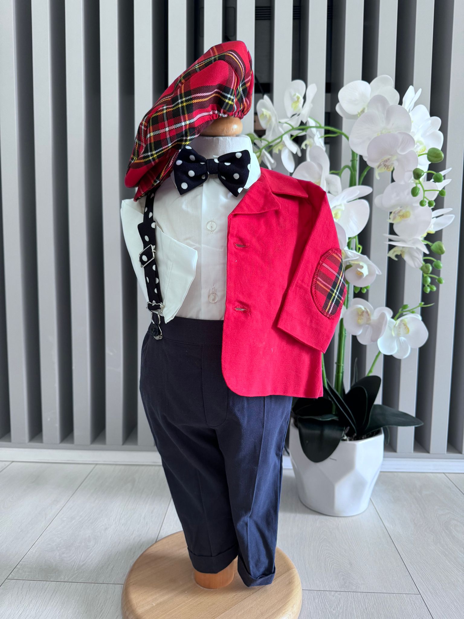 Costum elegant pentru botez baieti ALEXANDER