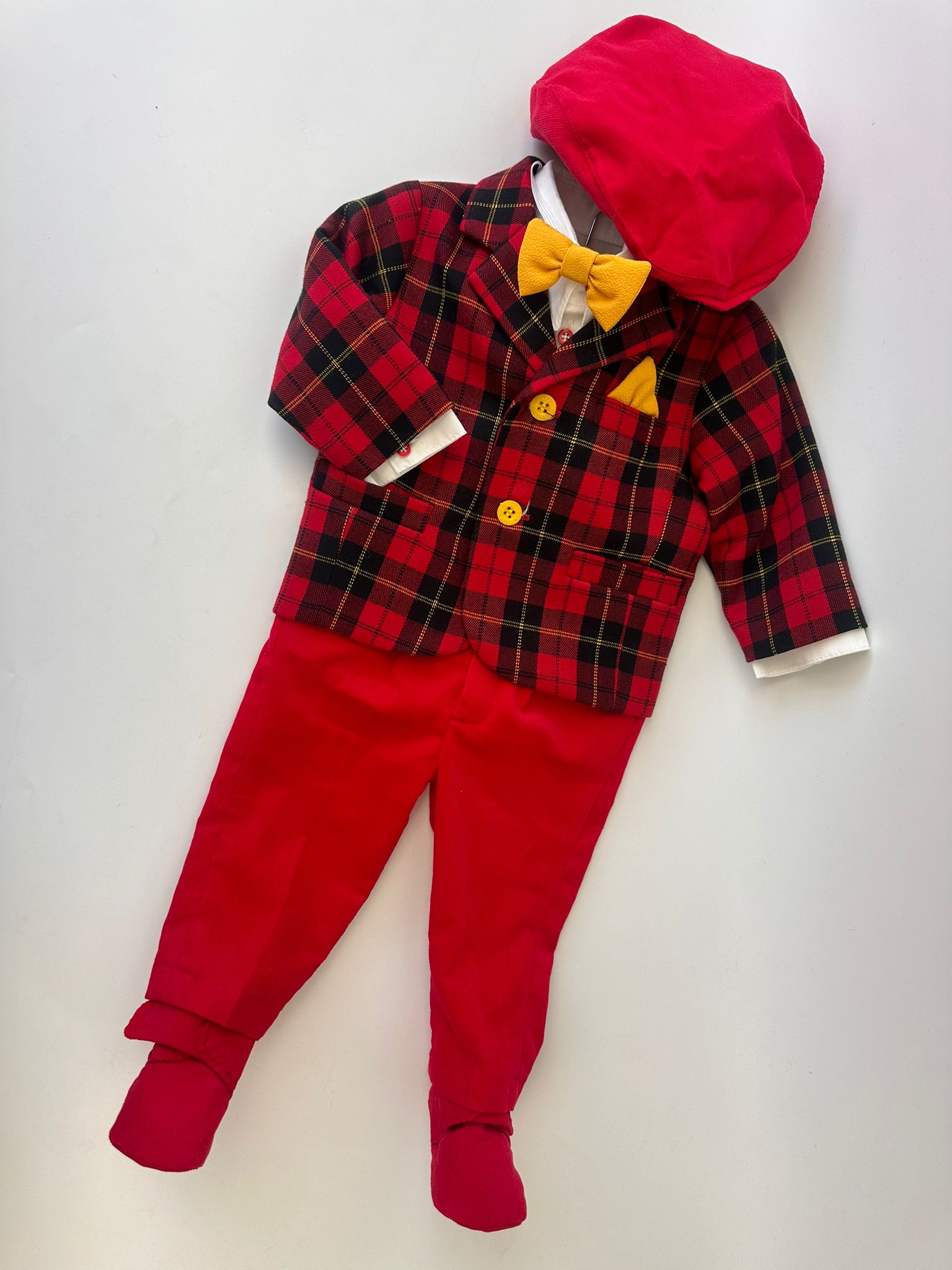 Costum elegant pentru botez bebelusi baieti DION