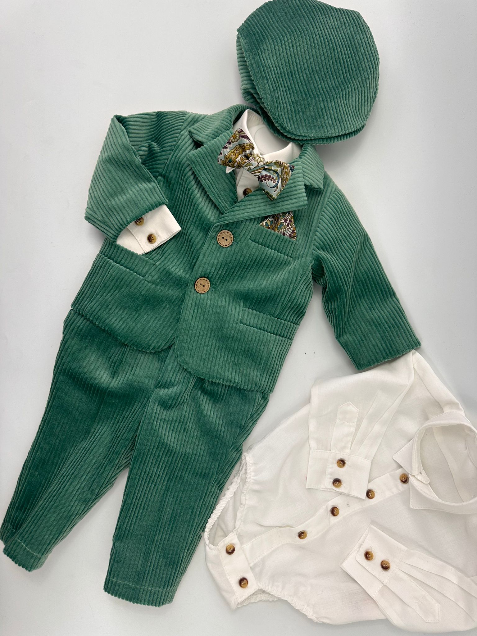 Costum elegant pentru botez bebelusi baieti MARKO