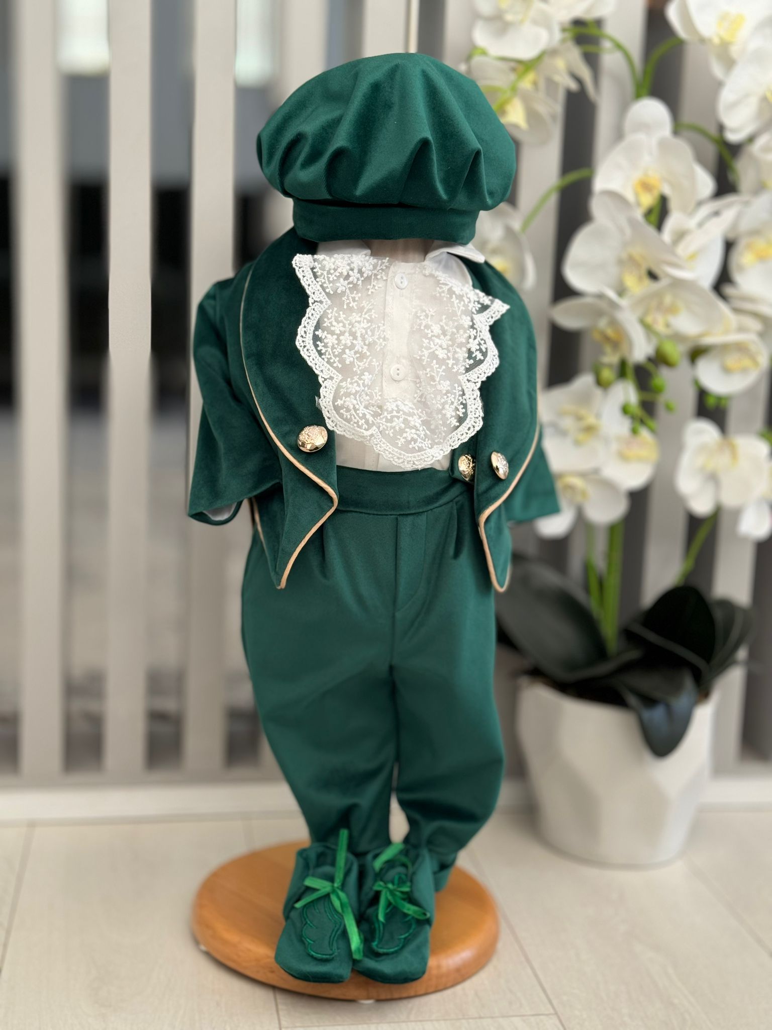 Costum de lux pentru baieti pentru botez INGERAS