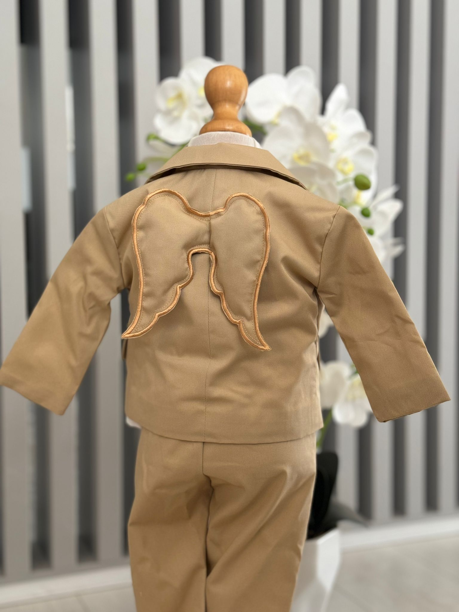 Costum de lux pentru baieti pentru botez INGERAS