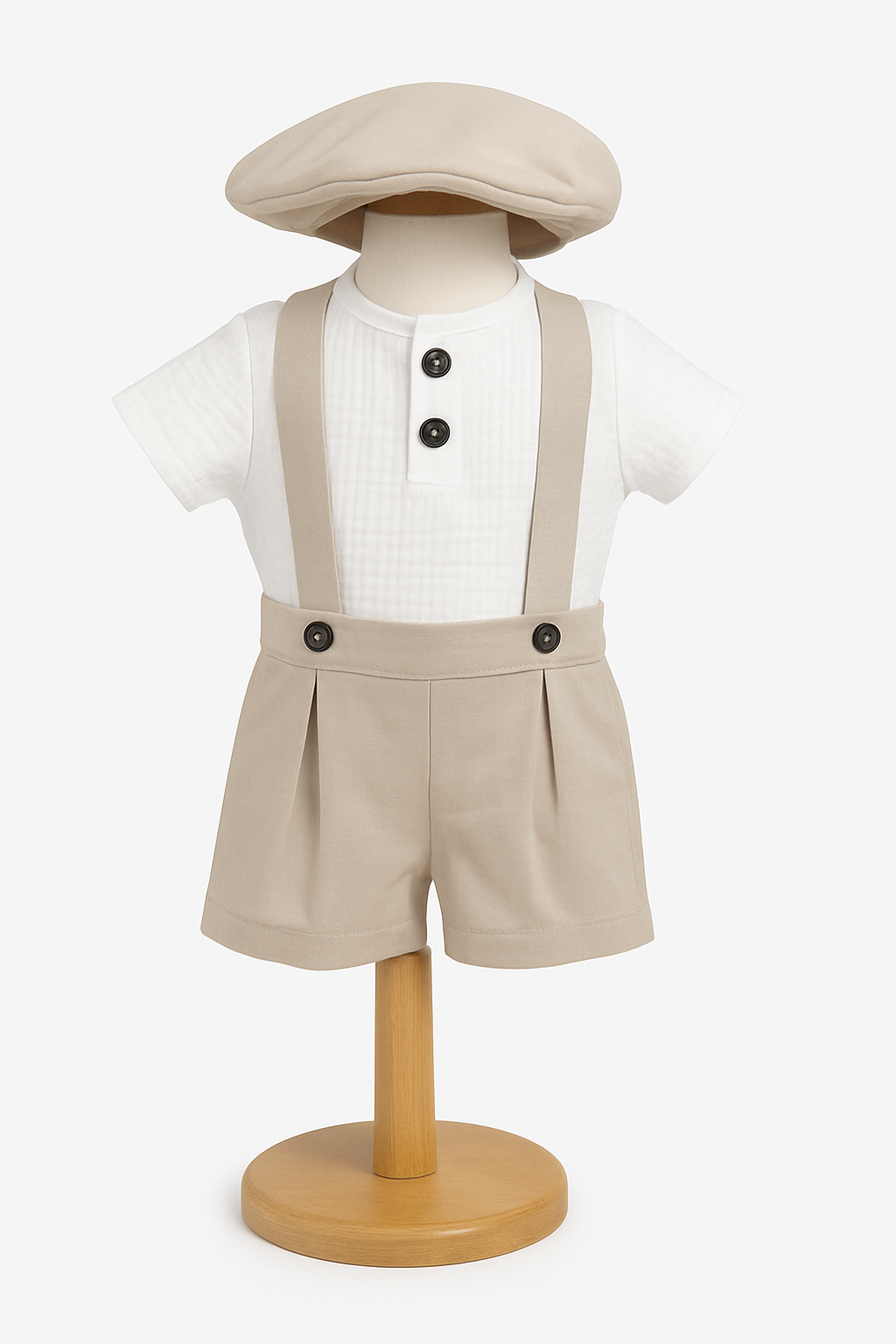 Costum elegant de vara pentru botez pentru baieti VLADUT