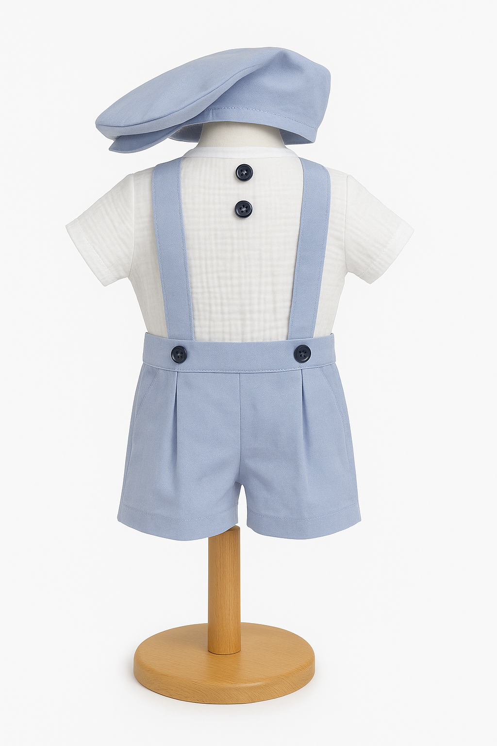 Costum elegant de vara pentru botez pentru baieti VLADUT